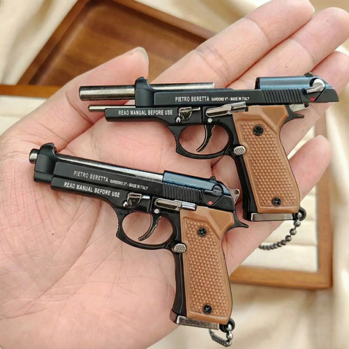 Mini metal pistol - mini, toy