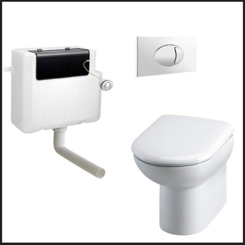 Linton back wall btw toilet - to,