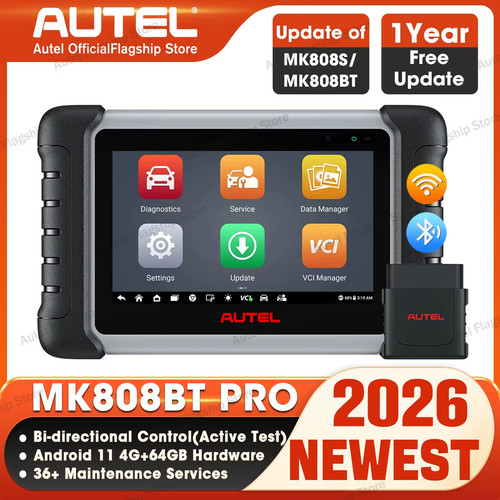 Autel maxicom mk808bt pro auto - maxicom,