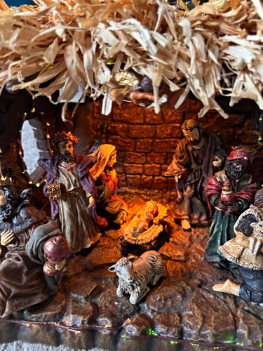 Fibre optic lighted christmas - fibre,
