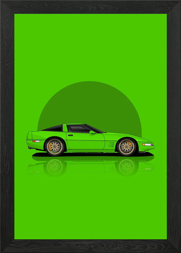 Art chevrolet corvette - art, c4