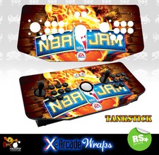 NBA Jam X Arcade Artwork Tankstick Overlay Graphic Sticker