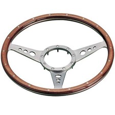 Moto-Lita Mark 3 Steering Wheel - 14 Inch Dished Rim Hole Spokes - Historic