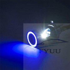 H4 Led Angel eyes COB Motorcycle Headlight Bulbs LED Motorbike Head Lamp Scooter