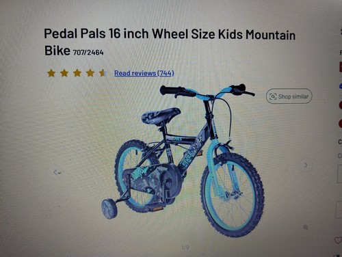 Pedal pals inch - inch, size