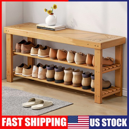 Tier shoe rack seating - shoe,