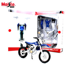 Model YAMAHA YZF450 build kit Maisto 1:12 Motorcross Bike Toy Assembly model mx