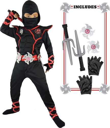 Black deluxe ninja - black,