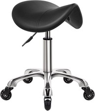 WKWKER Saddle Stool On Wheels