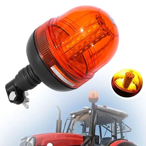 Rotating flashing amber beacon - rotating,
