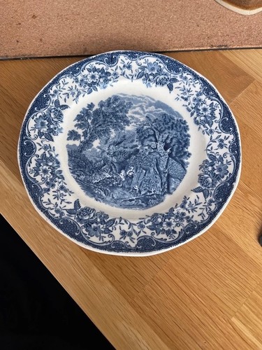 Royal tudor ware small blue - tudor,