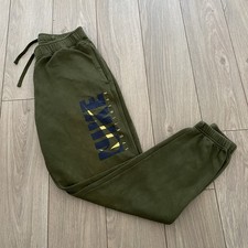NIKE Joggers Small Mens Green