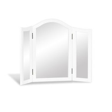 White Dressing Table Mirror 3