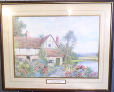 FRAMED PRINT " Honeysuckle