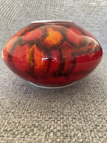 Poole delphis pottery vase - poole,