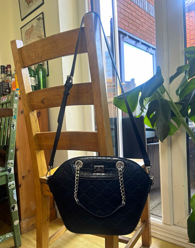 Bessie london black quilted - bessie,
