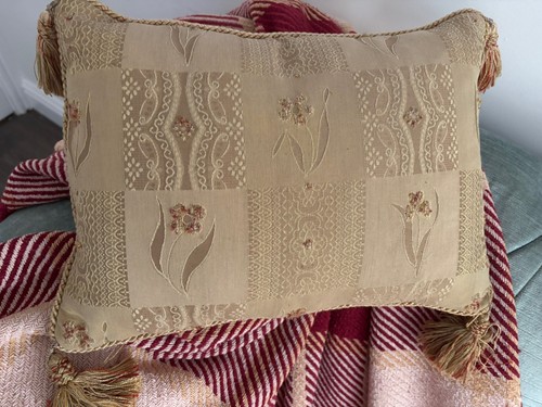 Laura ashley cushion - ashley, jacquard