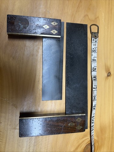 Pair rosewood brass - pair,
