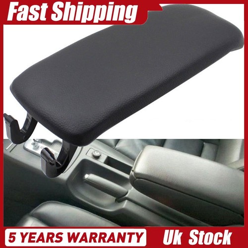Black leather armrest - black,