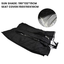 Parts Tool Chair Cover Kit Swing Bench Set Shade Sun Sun Shade 2Pcs/Set Swing