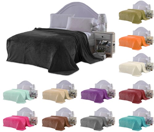 Mink fleece throw - mink, fur