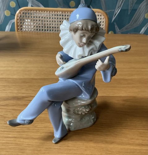 Nao lladro 1078 - lladro, minstrel
