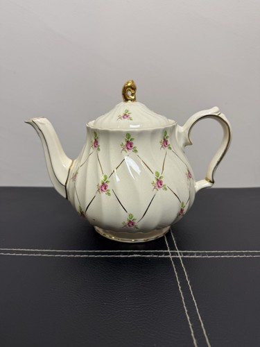 Vintage sadler teapot pink - vintage,