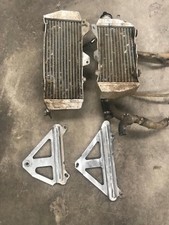 Kawasaki kxf 450 radiators works connection braces 05 06 07 08 