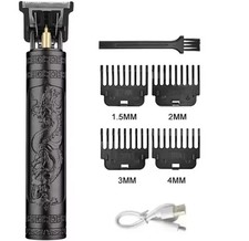 Professional Men Hair Clippers Trimmer Machine Cordless Beard Electric Shaver