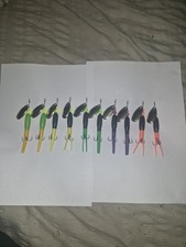 10 X Flying C spinners double