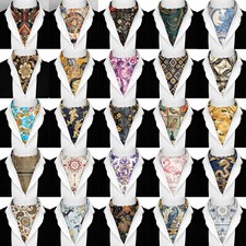 GENUINE SILK ASCOT CRAVAT |