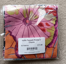 Kaffe Fassett Collective Prints 5" Charm Pack 42 Fabrics