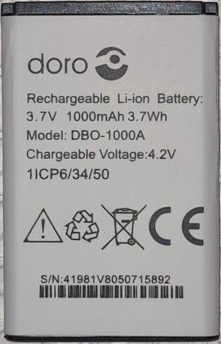 Dbo 1000a battery for - dbo-1000a,