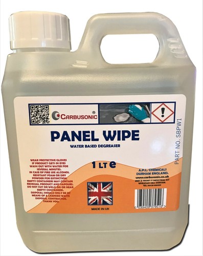 Panel wipe water - , based
