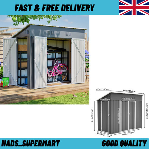 Outdoor large plastic shed - large,