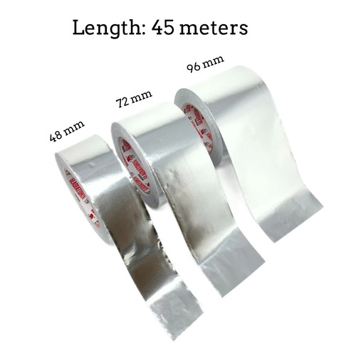 Aluminium foil tape rolls self - foil,