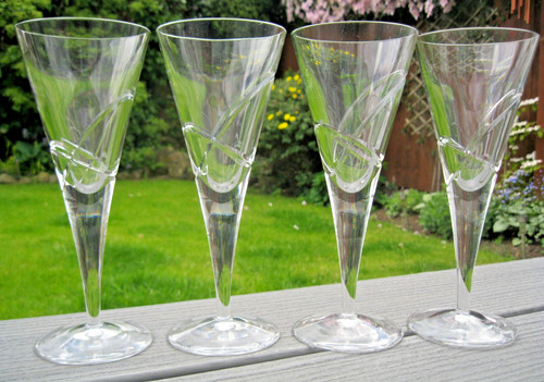 Crystal wine champagne - 4x,