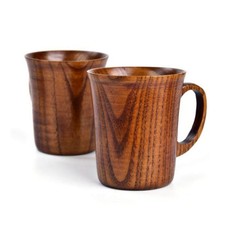 Wooden Cup Mug Water Coffee