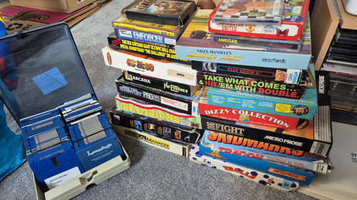 Commodore amiga games - amiga,