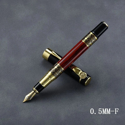 Luxury fountain pen black - fountain,