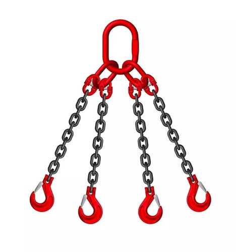 Lifting chain sling with - chain,