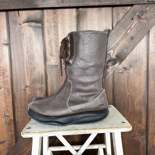 Mbt women brown leather - brown,
