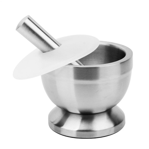 Stainless steel pestle and - steel,