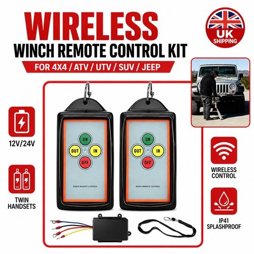 Wireless recovery winch - wireless,