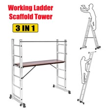 3 IN 1 Mobile Scaffold Ladder