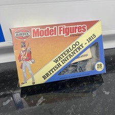 Vintge Airfix Waterloo British Infantry 1815 Boxed