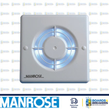 Manrose XF100T 100mm 4 Inch