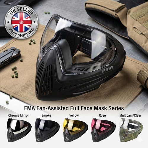 Full face mask airsoft - f1,