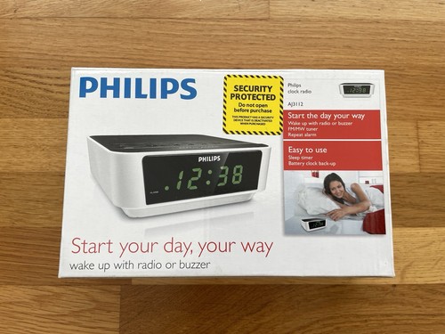 Philips aj3112 alarm - philips, clock