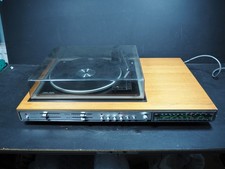 Vintage Bush Scene One 1960s? Teak? Radiogram Record Player Cabinet